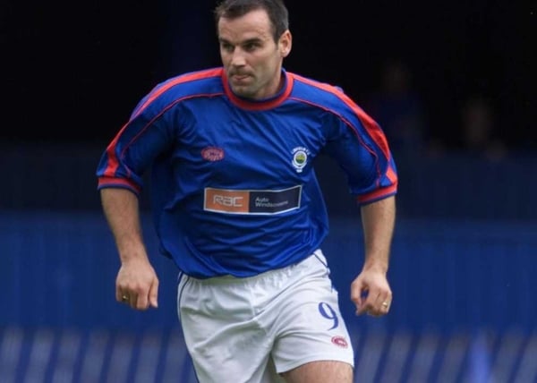 Glen Ferguson on the mark for Linfield