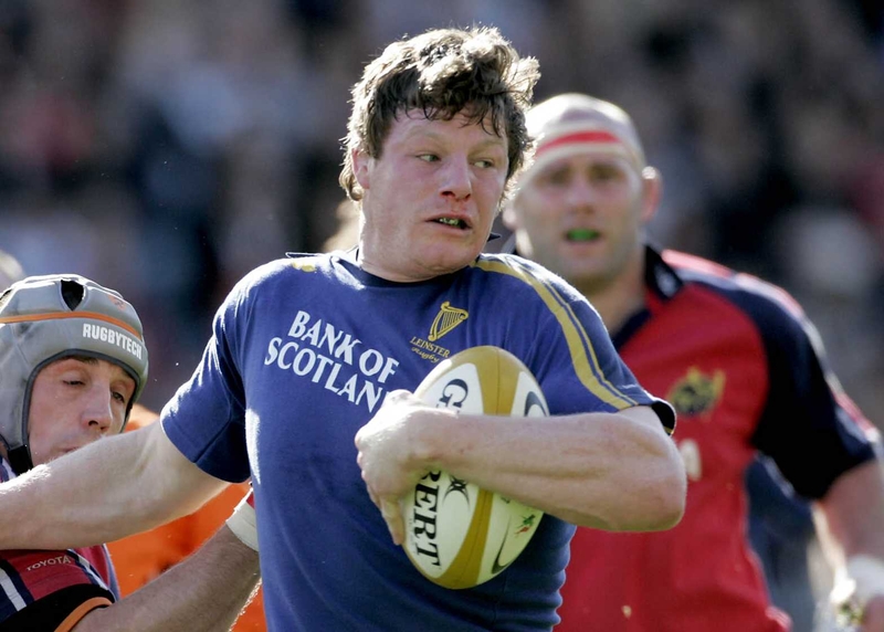 Malcolm O'Kelly made his Leinster debut in 1995 and has been capped 75 times by Ireland