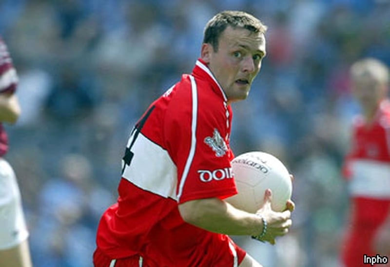 Paddy Bradley produced a virtuoso performance for Derry in Clones today