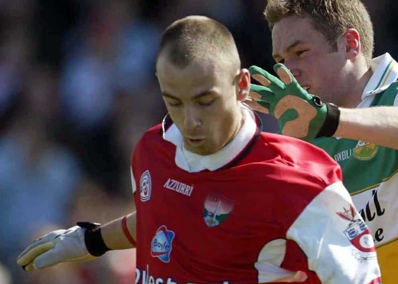 Louth's Darren Clarke scored some vital points in today's clash with Donegal