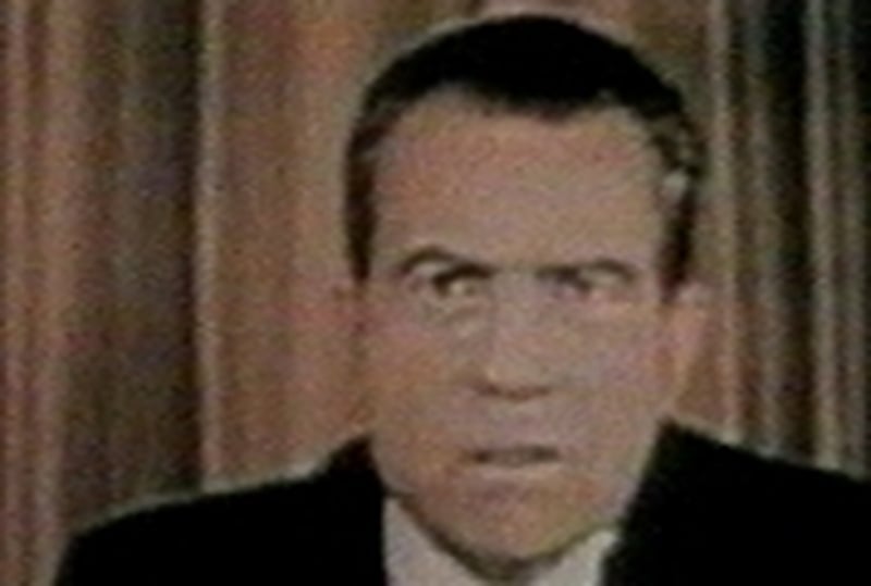 Richard M Nixon - Resigned over 1972 scandal