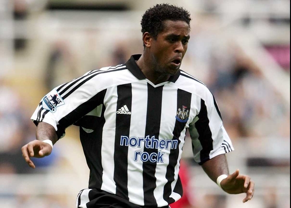 Patrick Kluivert had a spell in England with Newcastle United