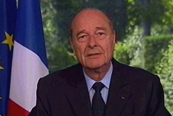 Jacques Chirac - Calls for talks on contracts law