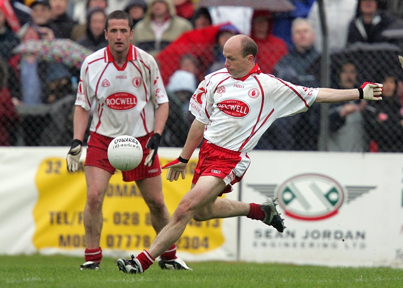 Peter Canavan had an eventful afternoon for Tyrone