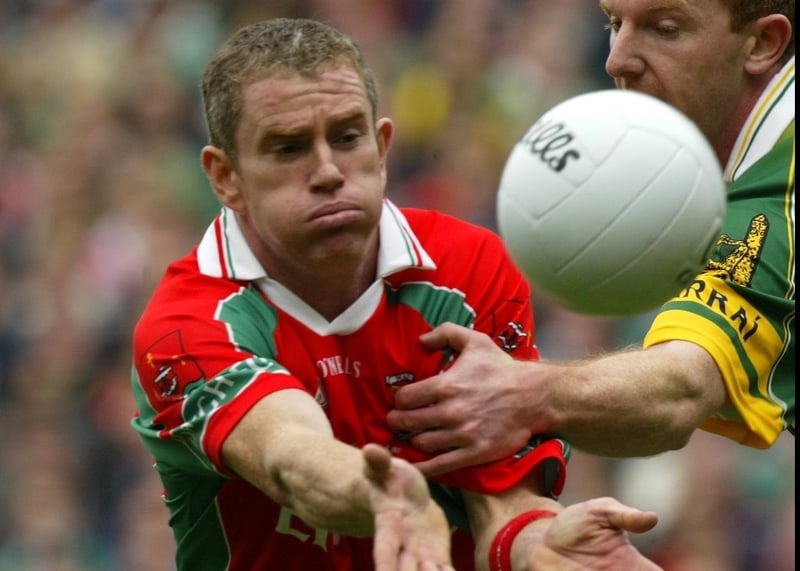 Gary Ruane pictured in action during last year's All-Ireland final - the last time he featured for Mayo in a competitive match