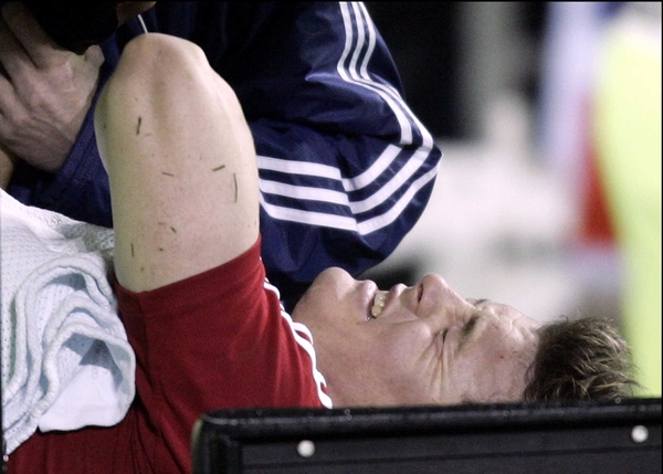 Tana Umaga and Keven Mealamu will not be punished for a double-spear tackle on Brian O'Driscoll (above)