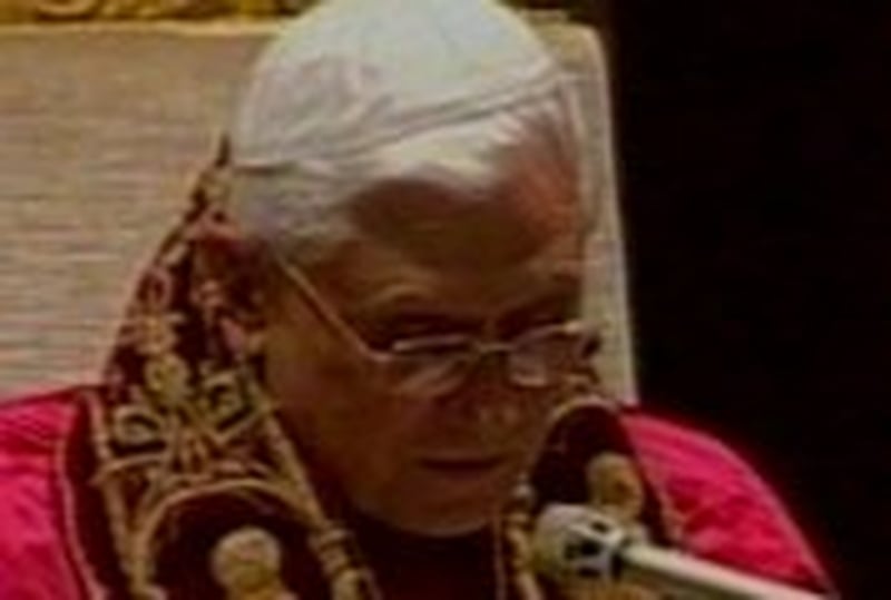Pope Benedict XVI - 'Sorrow' over clerical abuse