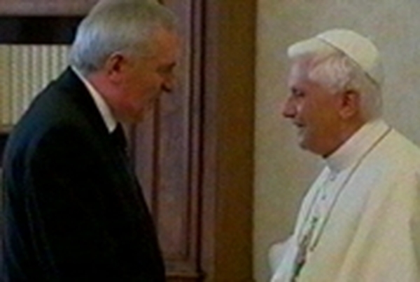 The Taoiseach &amp; Pope Benedict XVI - Audience in Rome