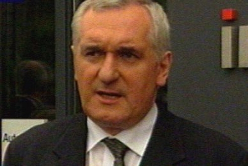 Bertie Ahern - Gardaí monitoring individuals