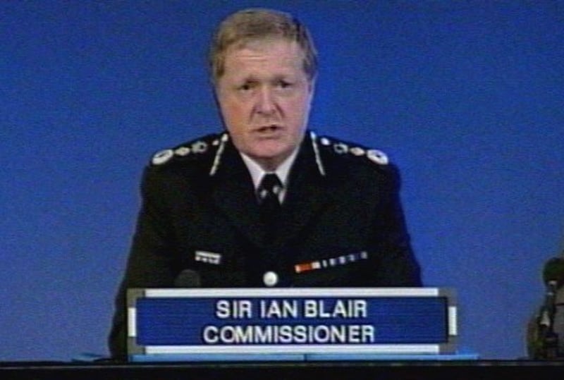 Ian Blair - 'Absolutely determined'