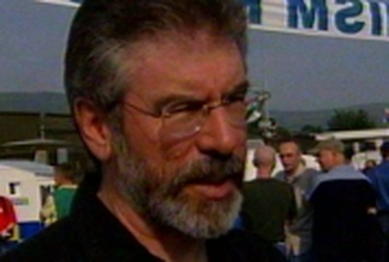 Gerry Adams - On visit to Canada