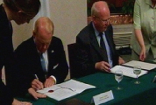 James C Kenny &amp; Michael McDowell - Agreement signed