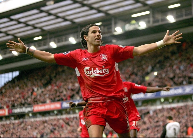 Substitute Milan Baros may have made his last appearance for Liverpool