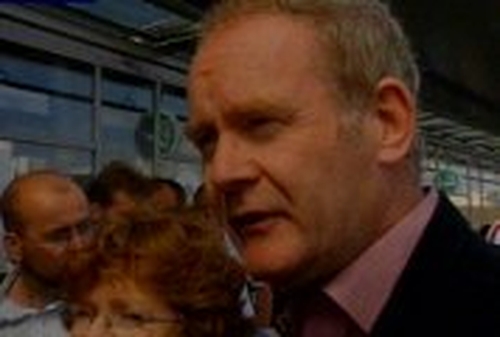 Martin McGuinness - Talks in Washington