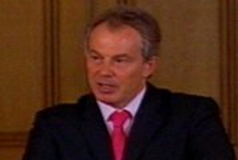 Tony Blair - EU budget talks