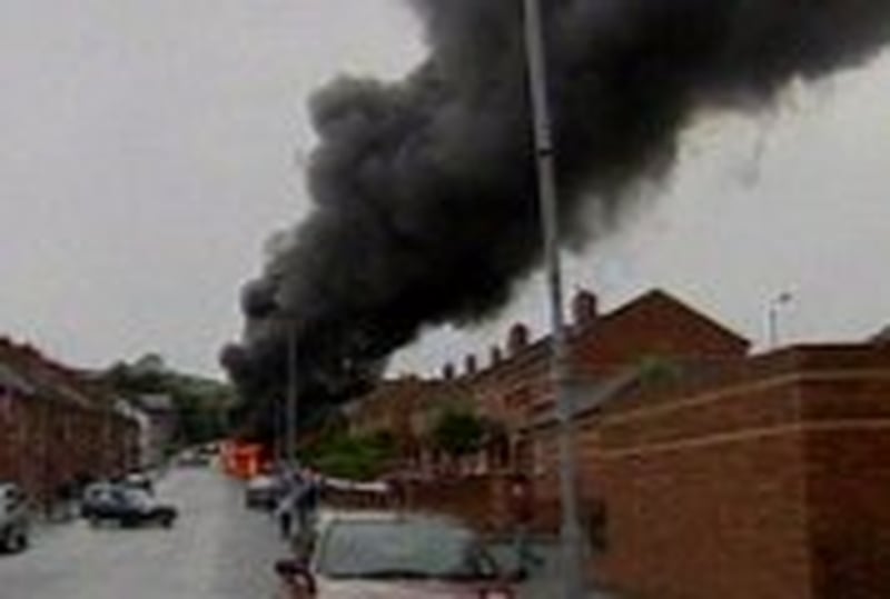 Belfast - Riots broke out last night