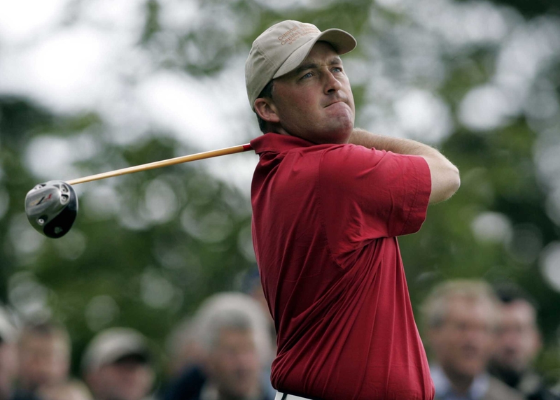 Ireland's Damien McGrane is best placed of the Irish