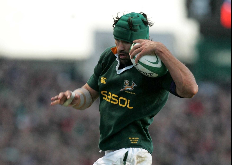 South Africa's Victor Matfield has escaped punishment for a tackle on Byron Kelleher