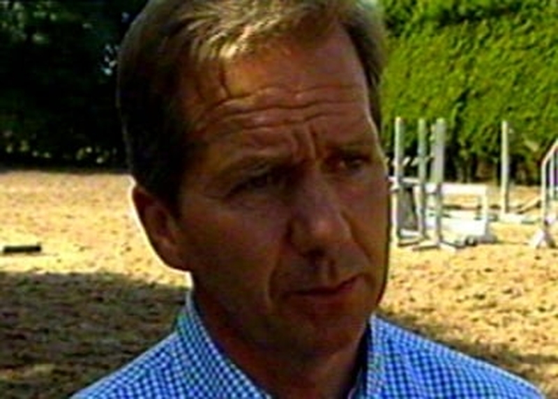 Disgruntled showjumper Harry Marshall