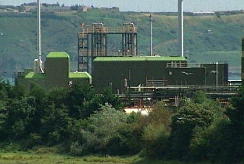 Ringaskiddy - Caustic spillage at GSK plant