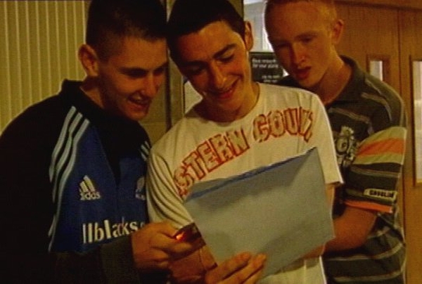 Leaving Certificate - Students collect results