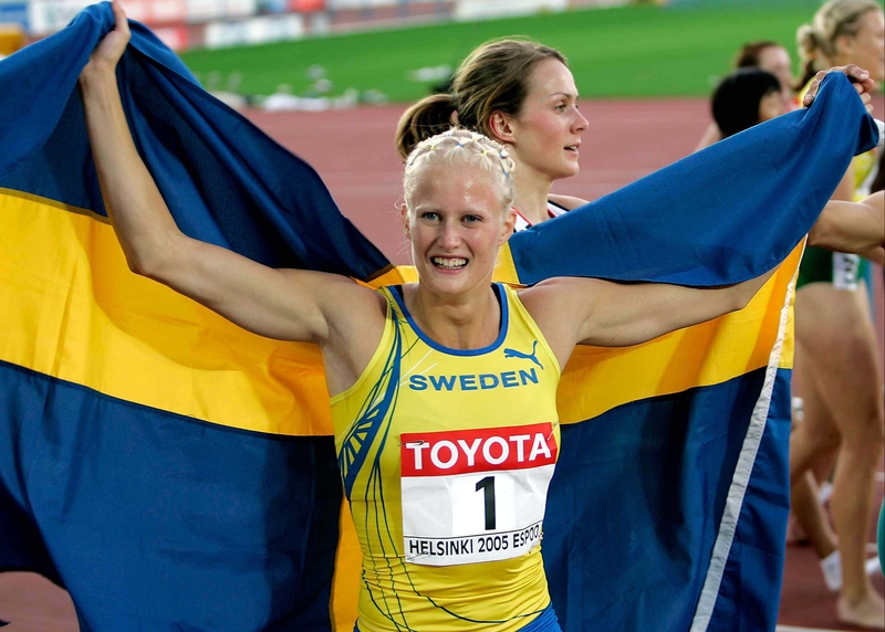 Carolina Kluft from Sweden has dominated the heptathlon in recent years