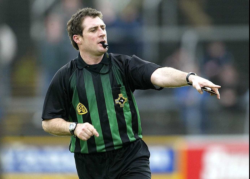 Seamus Roche takes charge for the meeting of Cork and Galway