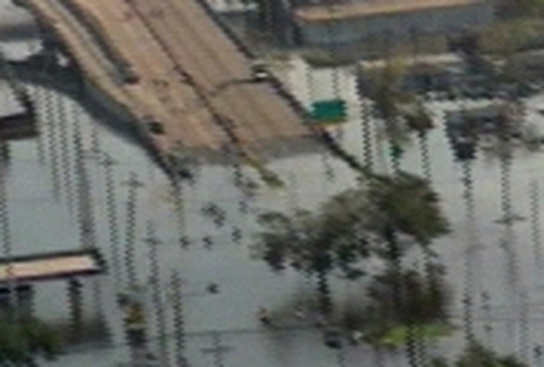 New Orleans - Flooded during Hurricane Katrina last August