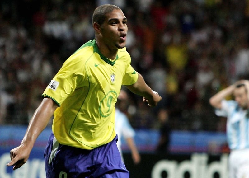 Adriano has returned to his native Brazil in an attempt to shed the extra pounds that have limited his chances at Inter Milan