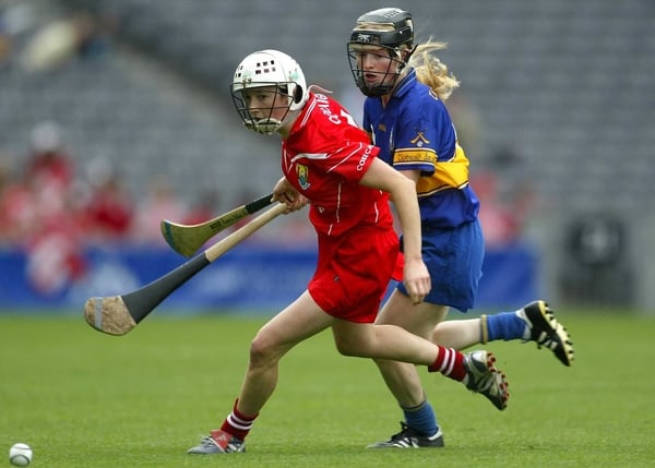 Tipp's Joanne Ryan chases down Rosarie Holland of Cork during last year's final
