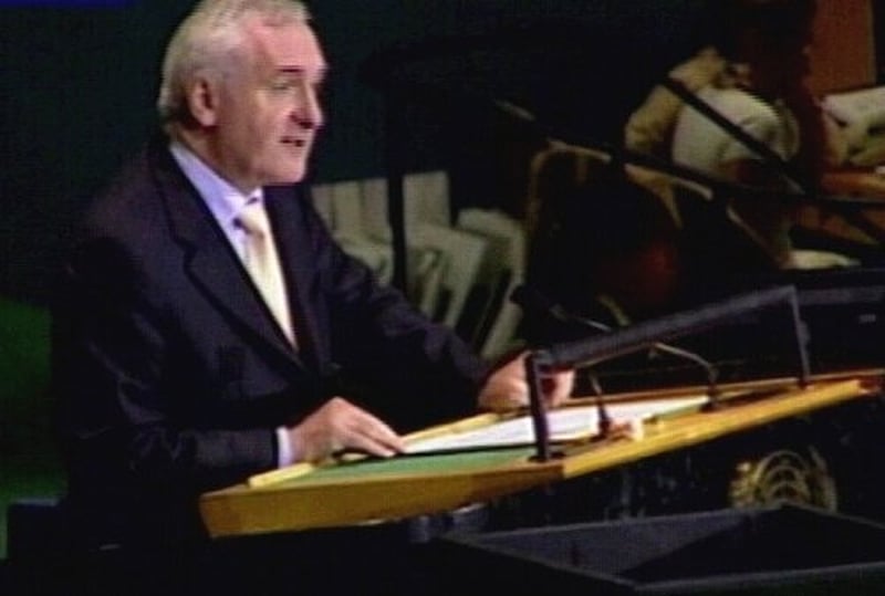 Bertie Ahern - Attending UN HIV/AIDS summit