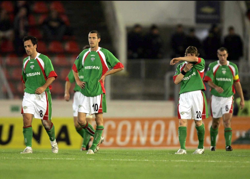 Cork City down but not out after losing to Slavia Prague