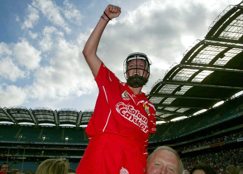 Gemma O'Connor is one of six Cork players on the 2005 All Star camogie team