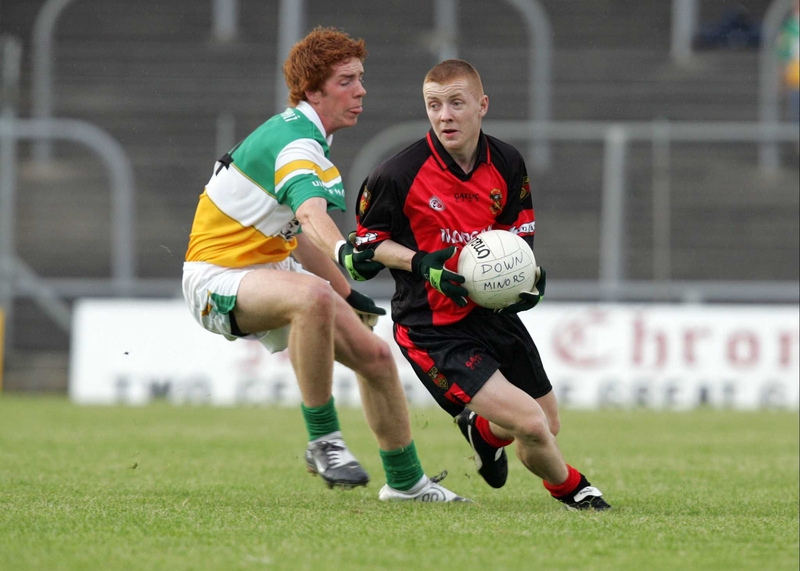 Down will look to Ciaran Brannigan (right) to shoot them to the All-Ireland MFC title