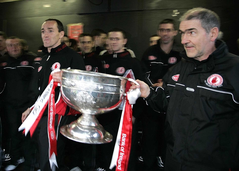 Tyrone's All-Ireland winners will parade the Sam Maguire Cup around Parkhead later this month