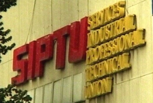 SIPTU - Anti-privatisation march over Aer Lingus