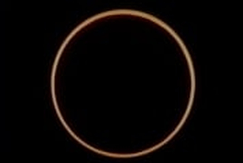 Today's eclipse - Seen from Madrid