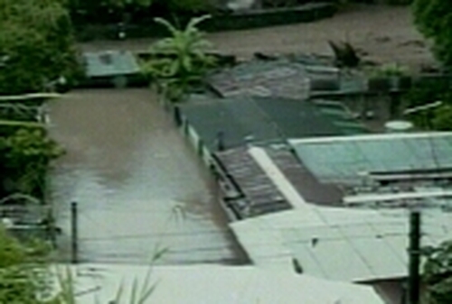 Mexico - Region flooded after hurricane