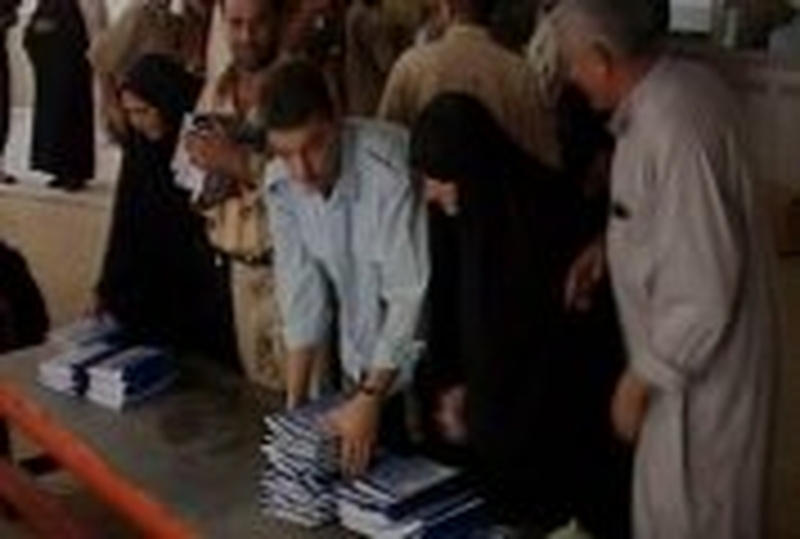 Iraq constitution - 78% approval for document