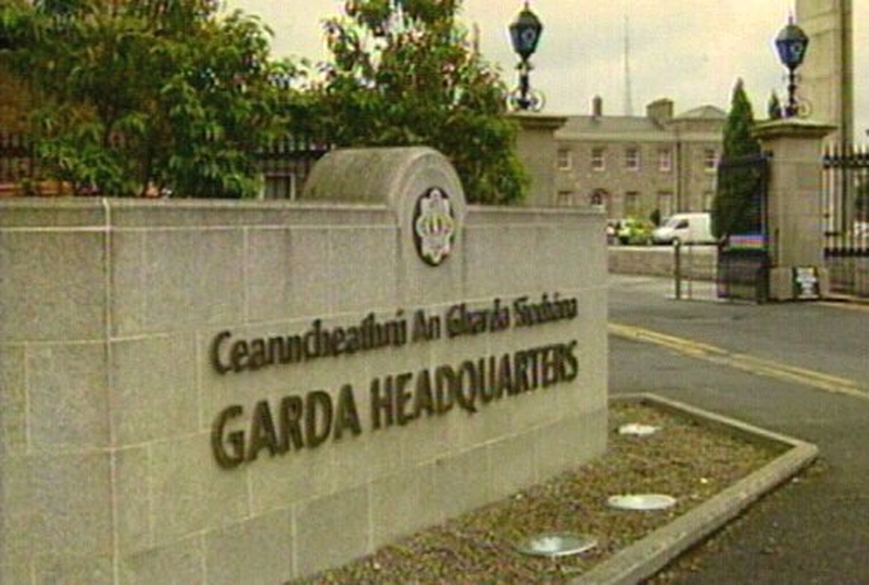 Garda Headquarters - Confirmed receipt of information