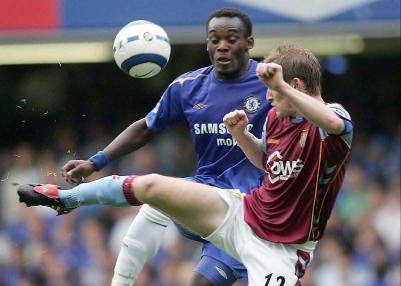 Michael Essien impressed in midfield for Chelsea in their 2-0 win over Anderlecht