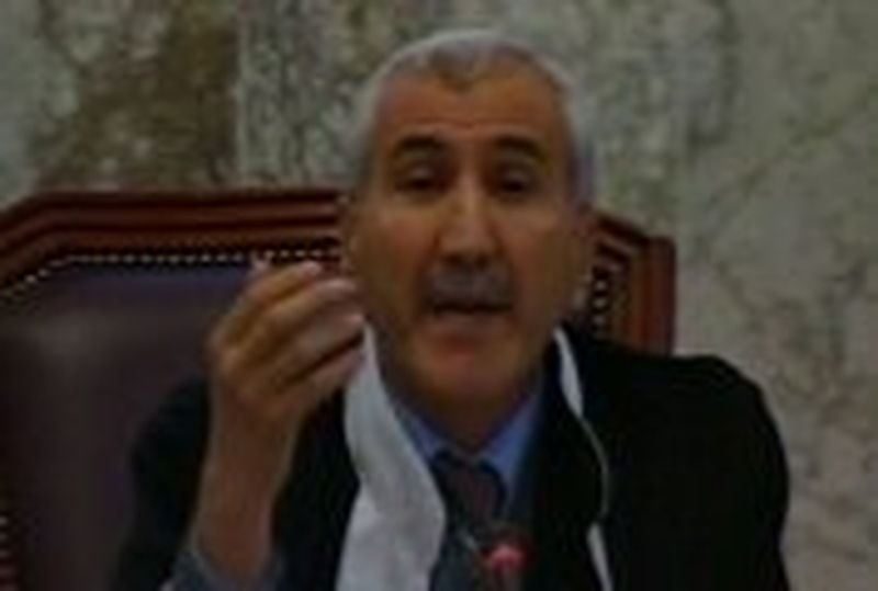 Rizgar Mohammed Amin - Presiding over trial