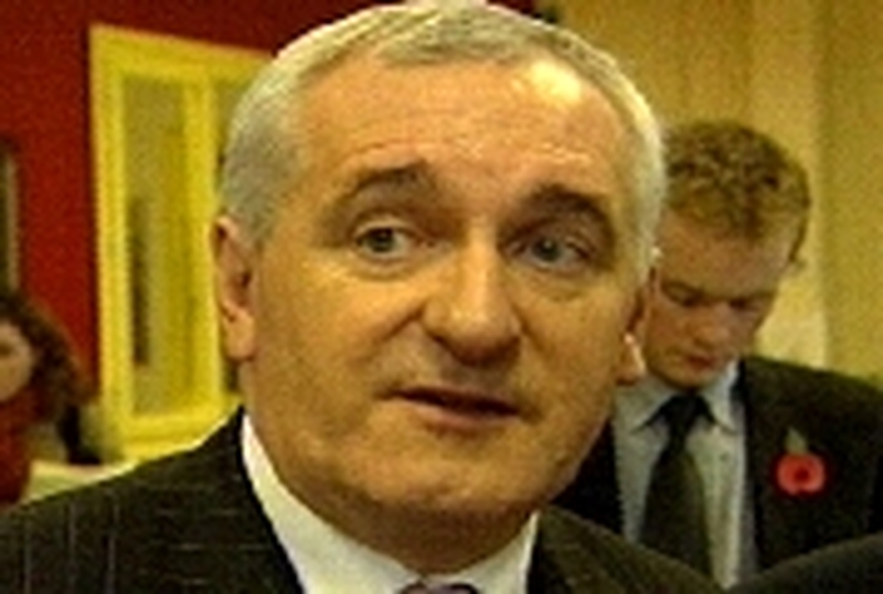 Bertie Ahern - Ending Irish requirement would be regressive