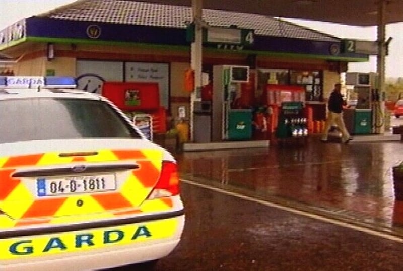 Monaghan - Scene of petrol station robbery