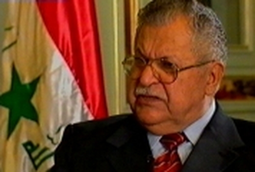 Jalal Talabani - Warns of widespread rebellion