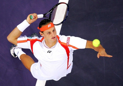 David Nalbandian beat Roger Federer in the final of the Madrid Masters tournament