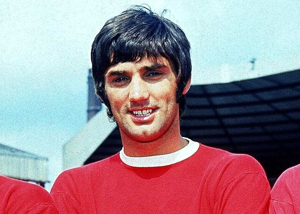 George Best during his heyday with Manchester United