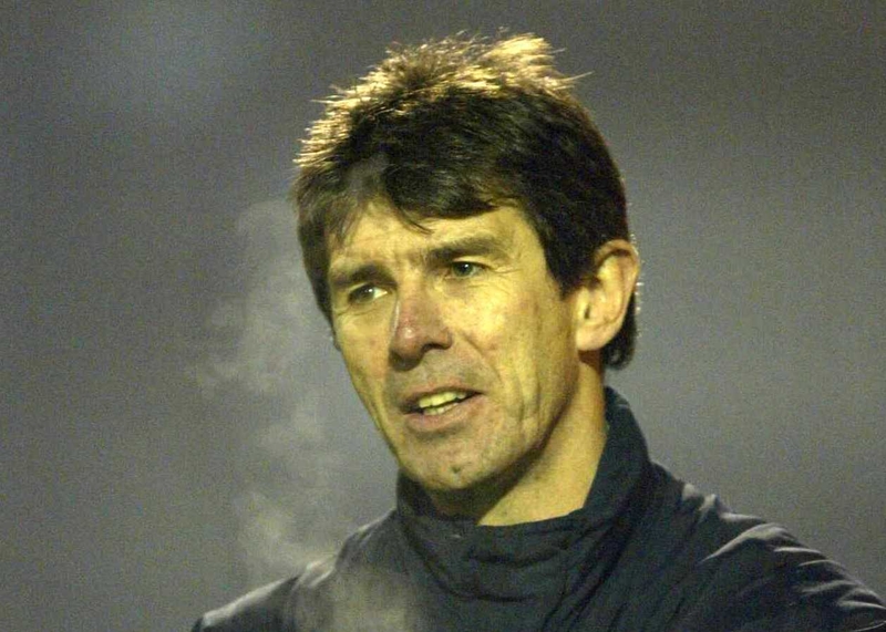 Alan O'Neill managed Shamrock Rovers over the two legged play-off