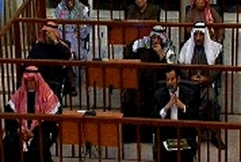 Saddam Hussein and co-defendants - Trial adjourned