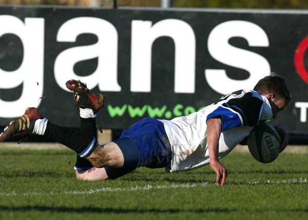 Darragh Lyons kicked the match-winning penalty for Cork Constitution